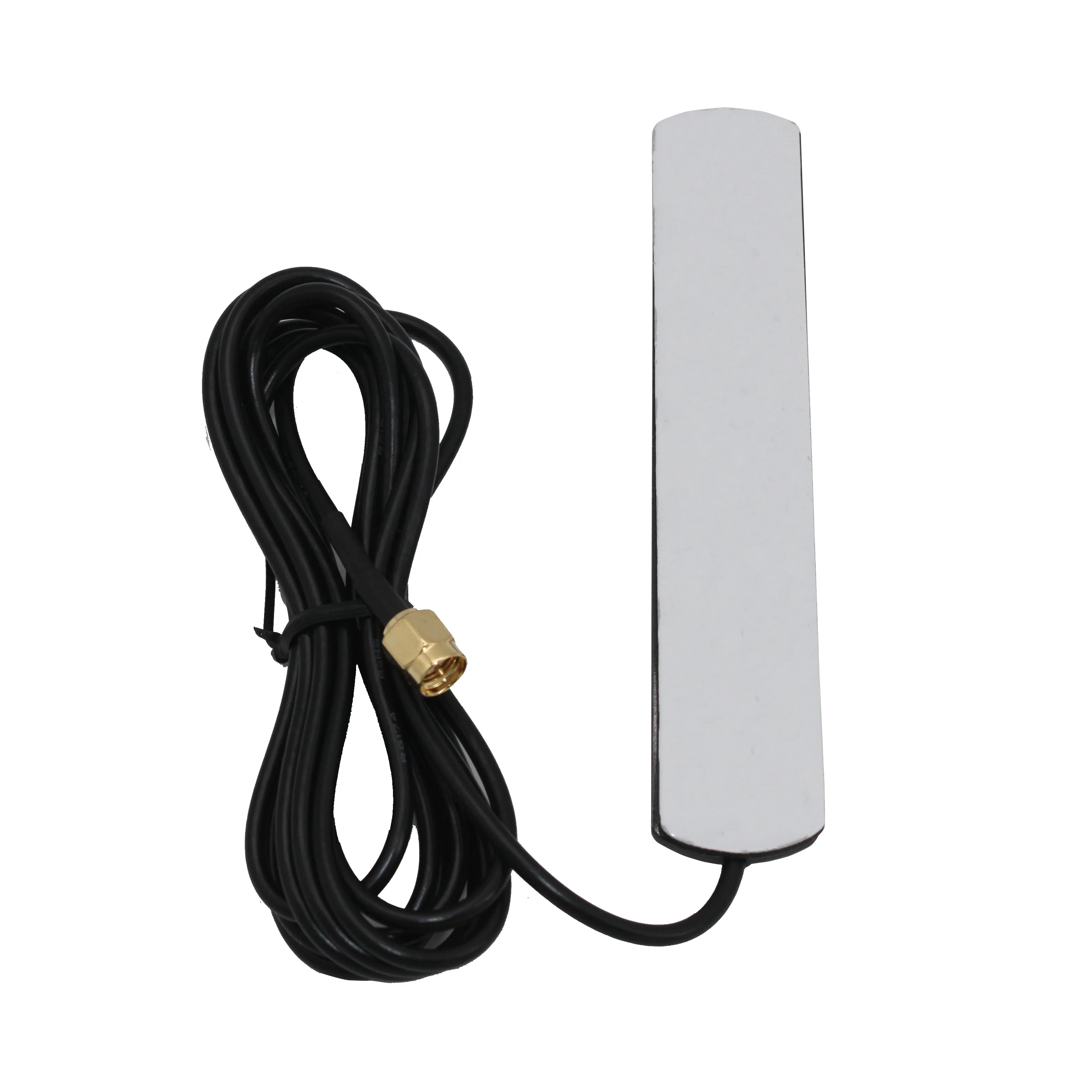 
GSM patch antenna with 3M sticker RG174 Cable purple fakra D 