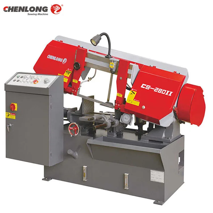 
CHENLONG CS-280II Popular Band Saw Cutting Machine, auto Feed Band Saw Horizontal 
