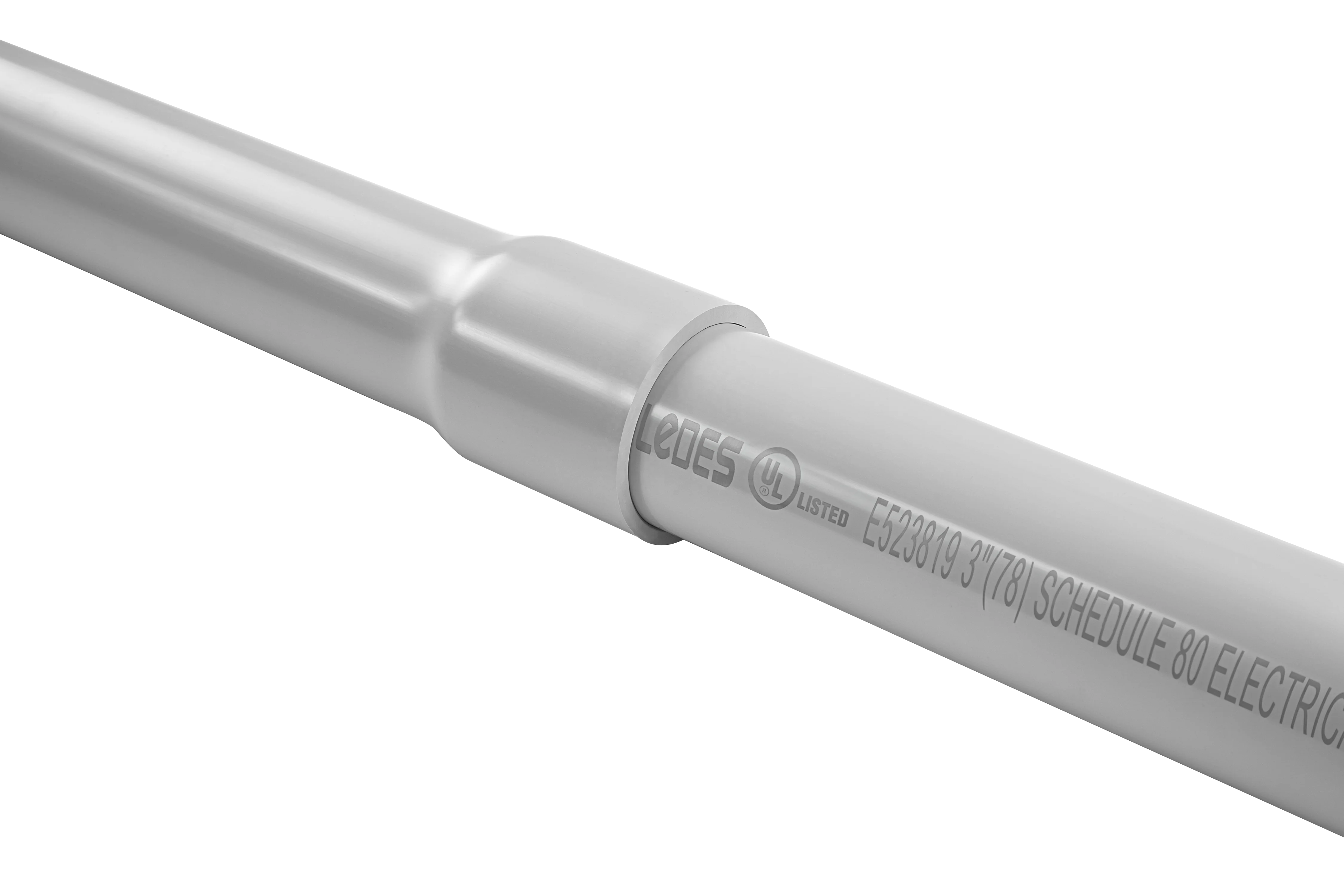 1/2'~8' UL651 Certified Schedule 80 PVC Pipes Suppliers Sunlight Resistant PVC Electrical Conduits for Underground Application