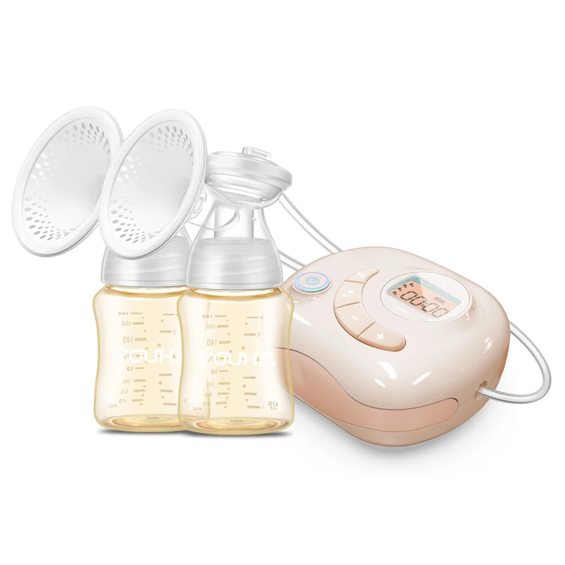 wholesale variable flow Dual Breastfeeding Milk Machine double electric breast pump