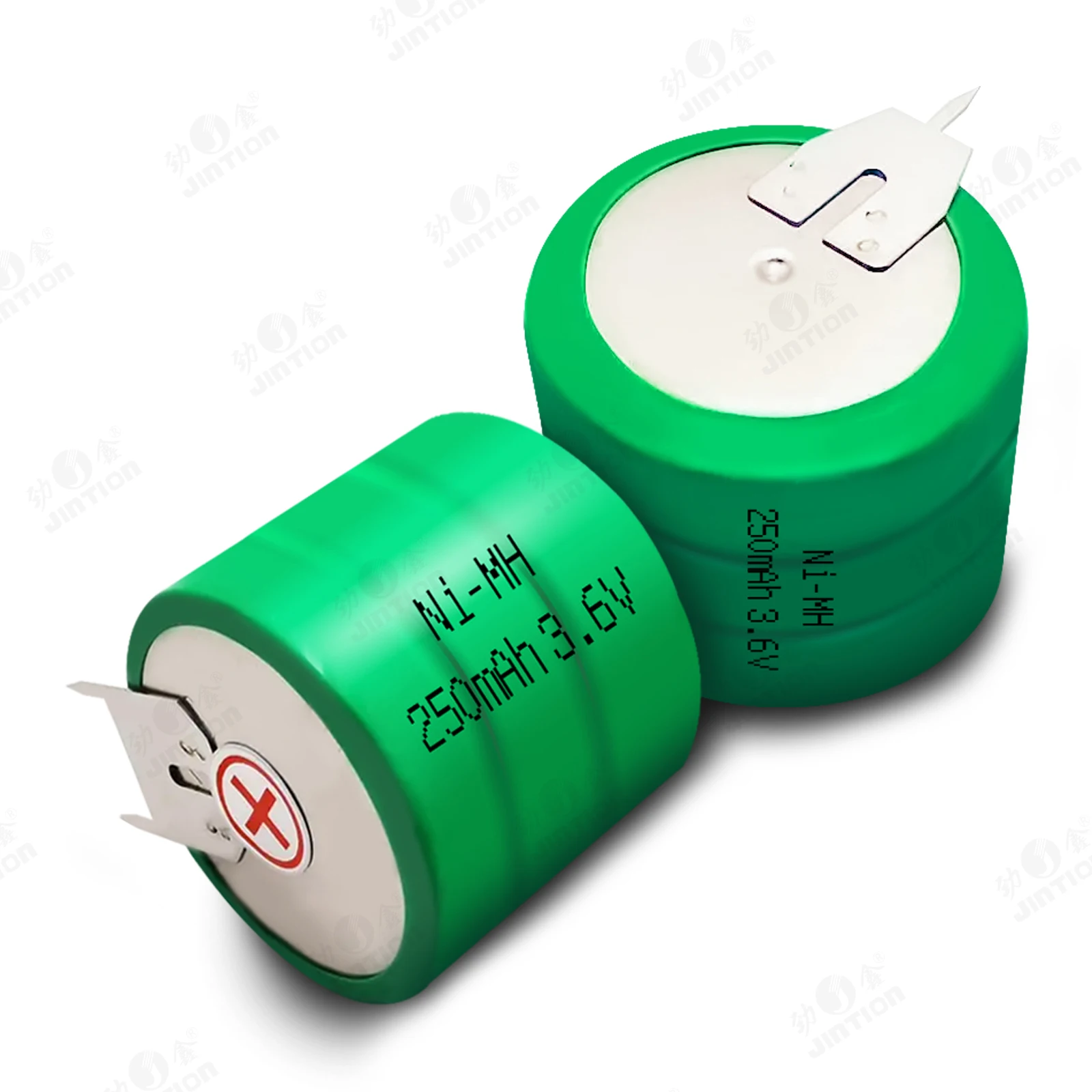 NIMH 250 мАч 3 6 В аккумуляторная батарея nimh Assemblate с 2 + 1 PIN Bottone