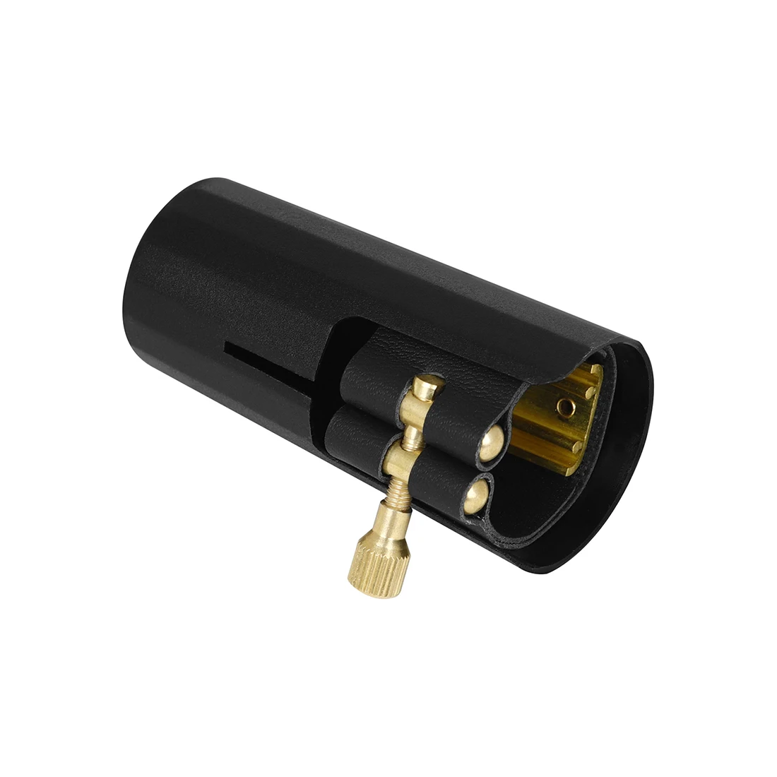 Black Tube  clarinet lacquered gold instrument accessories E flat Clarinet Head +Cap