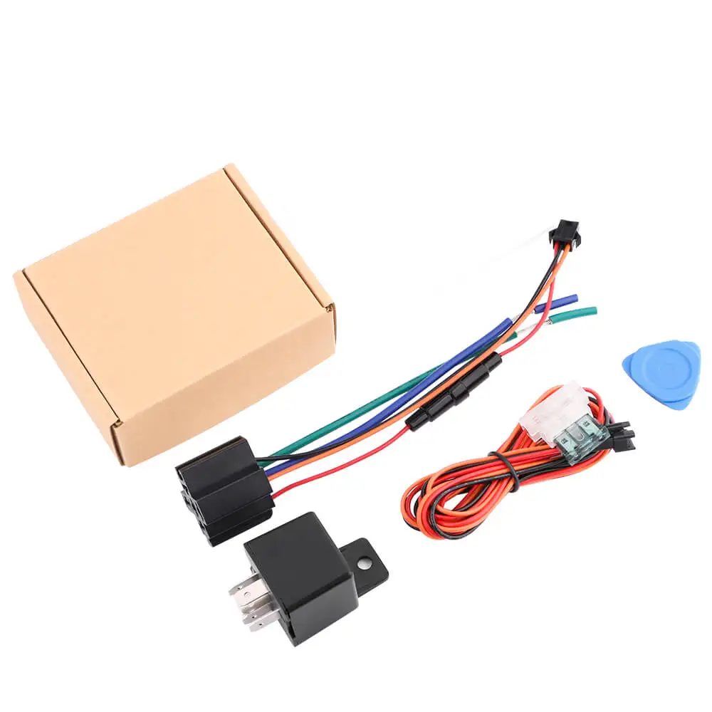 4G GPS Relay Tracker Hidden Design Car Locator for Vehicle Motorcycle Bus Management 24/7 Realtime Tracking Device Free APP