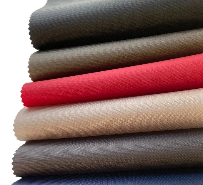 cheap stock Ballistic Nylon 200Dx200D dobby WR clear PU coating