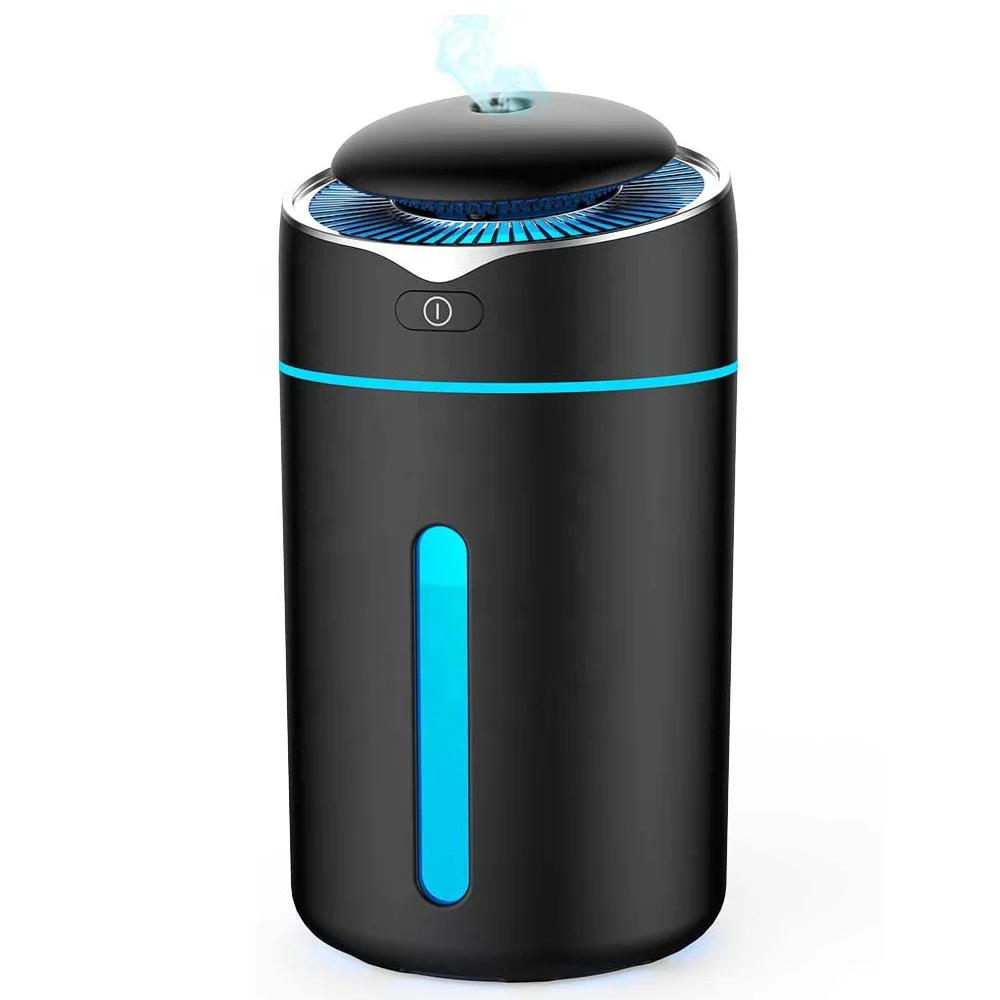 House Air Humidifier Ultrasonic Vaporization Aromatherapy Nebulizer Diffuser Portable Mini USB 7 Color Led Light Humidifier
