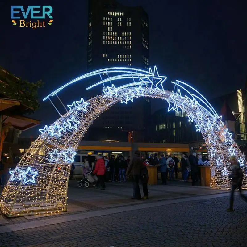holiday decorative led Street Light Christmas Decoration Led Street Motif Arch Light