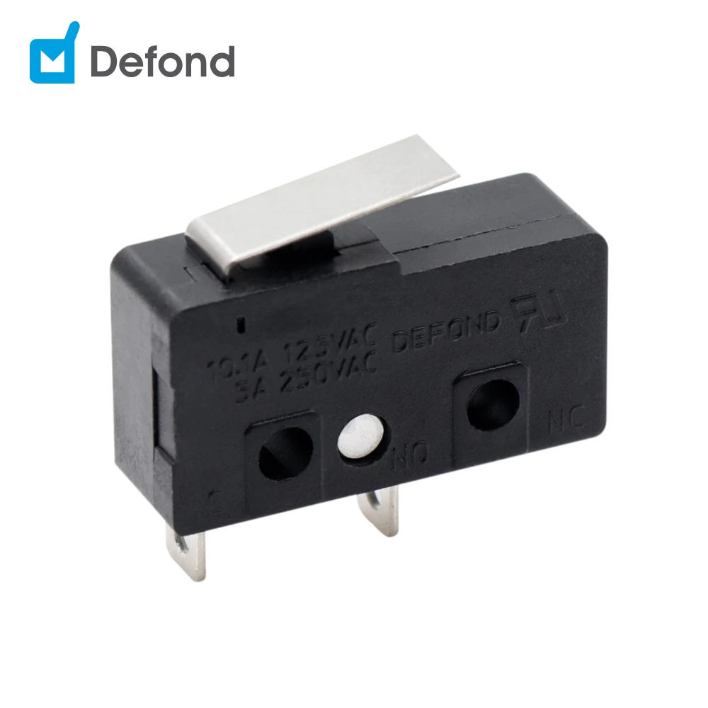 Defond 5A 10A 125v/250v микро переключатель DMB-1110-B-HAA32-02R короткий рычаг микро-переключатели для мороженого с двумя сковородками