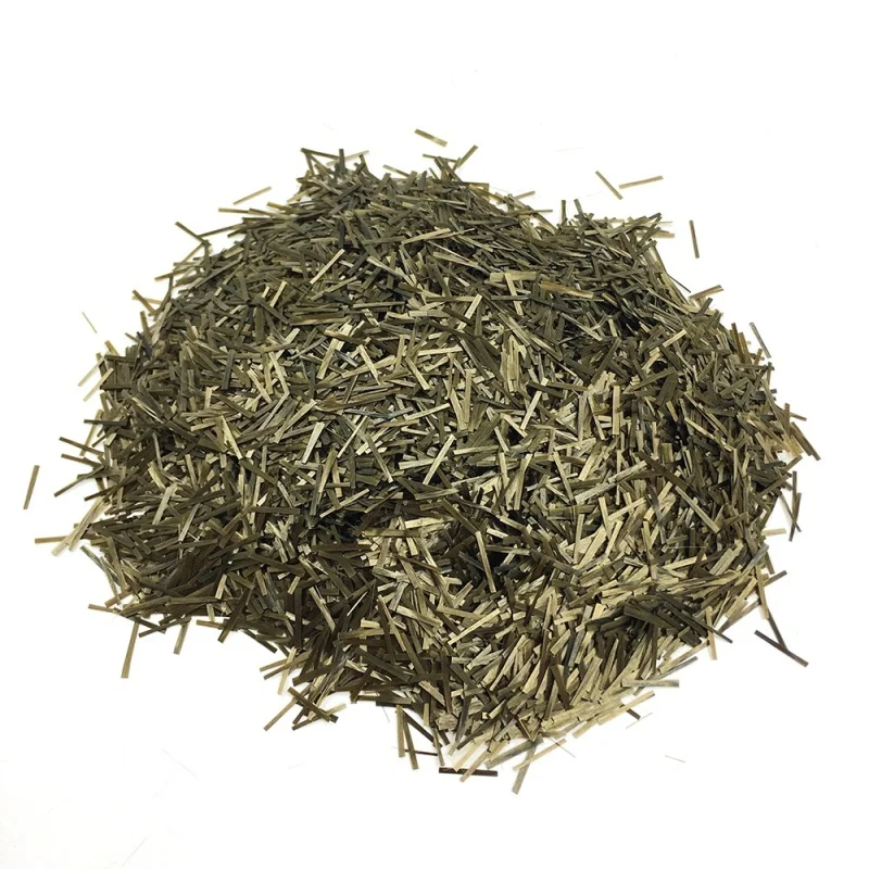 Construction Basalt Fiber Wholesale 3/6/12 Basalt chopped fiber for asphalt road