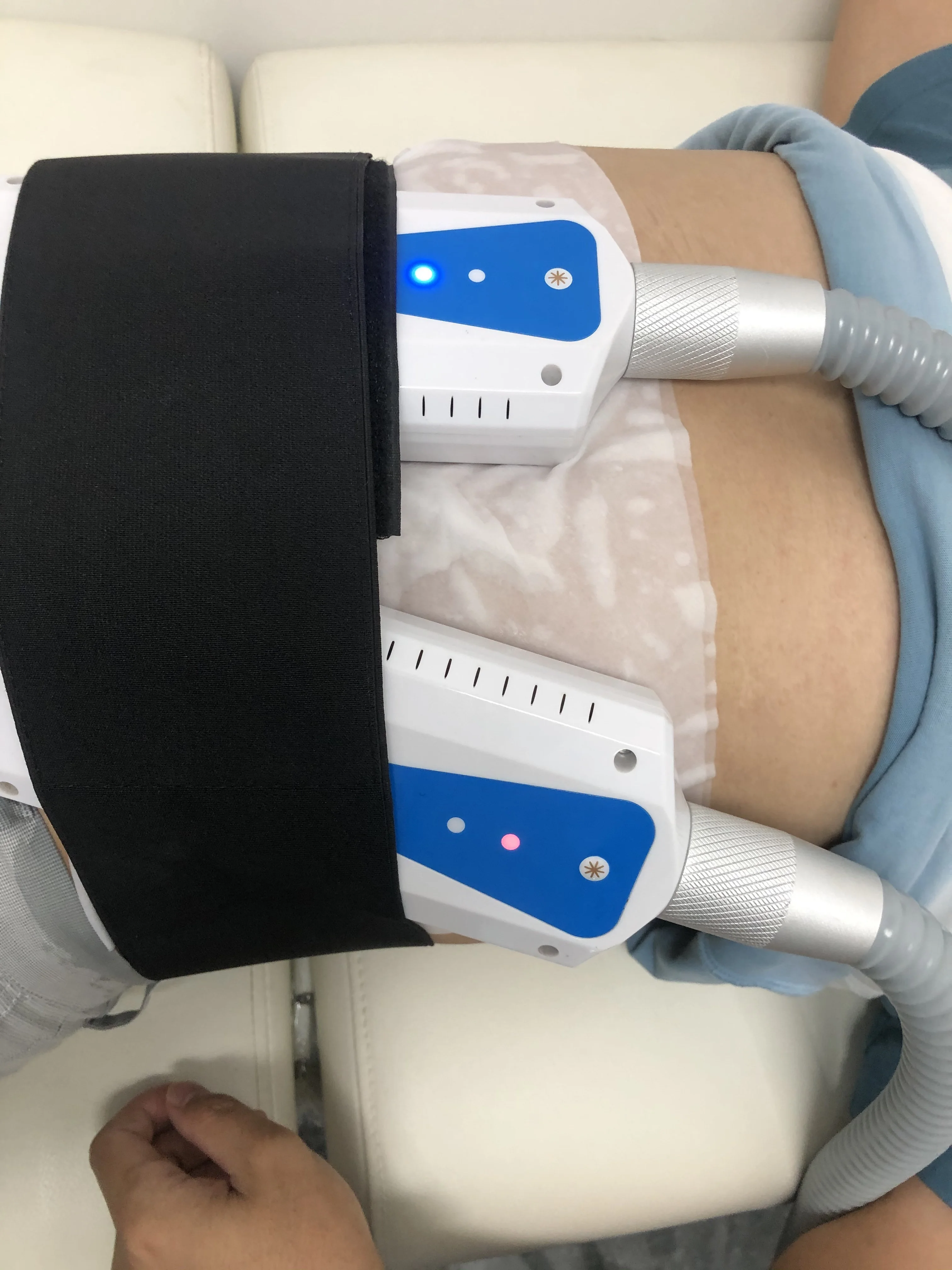 Cryotherapy Slimming Device - EMS & RF Cooling Pads system EMS Cryo laser Machine for Beauty Salons