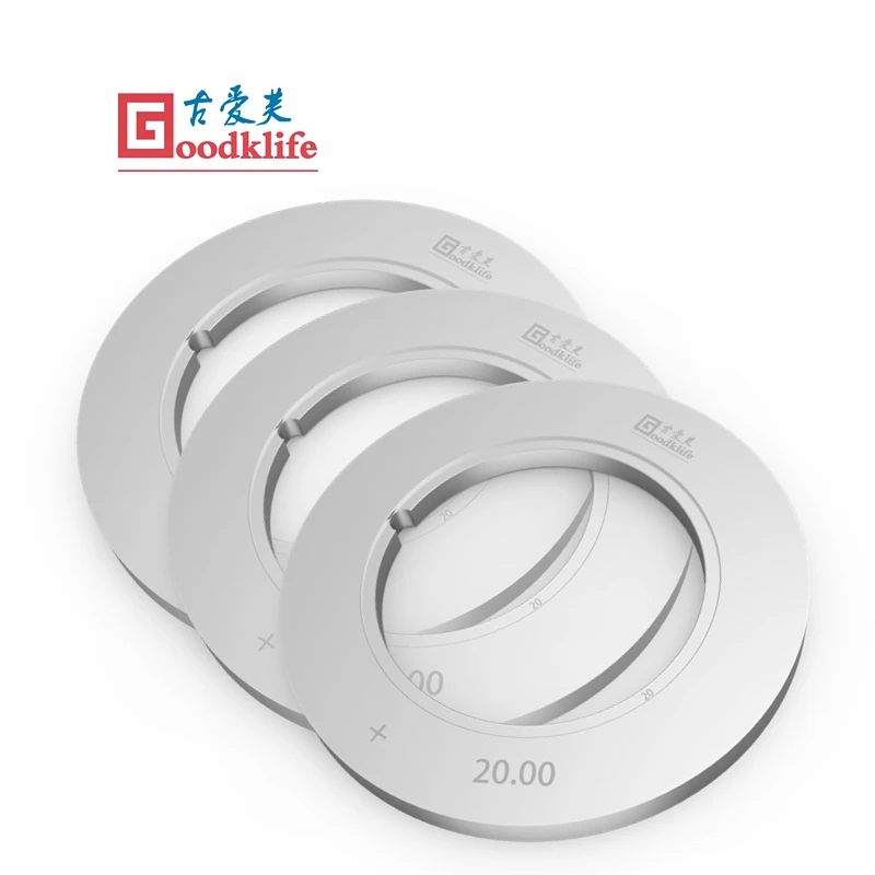 Top and bottom SKD11 circular shear blade