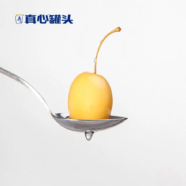 Zhenxin Delicious Health Canned Cherry Apples in Light Syrup Baby Apple