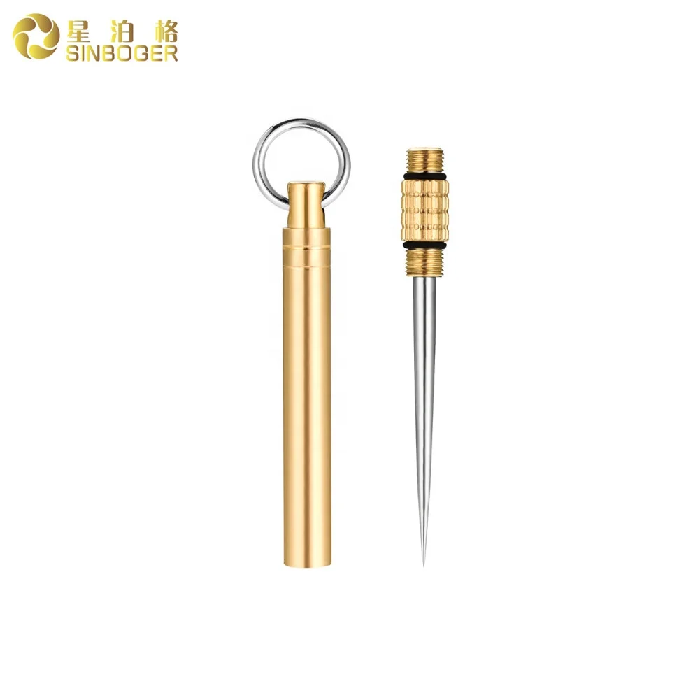 Reusable 316L Stainless Steel Portable Metal Toothpick For Home Outdoor