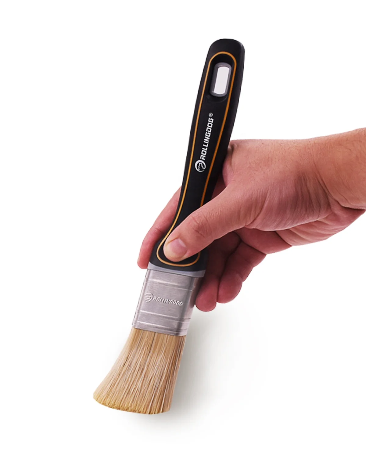 ROLLINGDOG DUAL-PRO 10453 Flat Flagged Tips 45mm  Lower Viscosity Stain Bristlex SRT Filament Wall House Fence Paint Brush