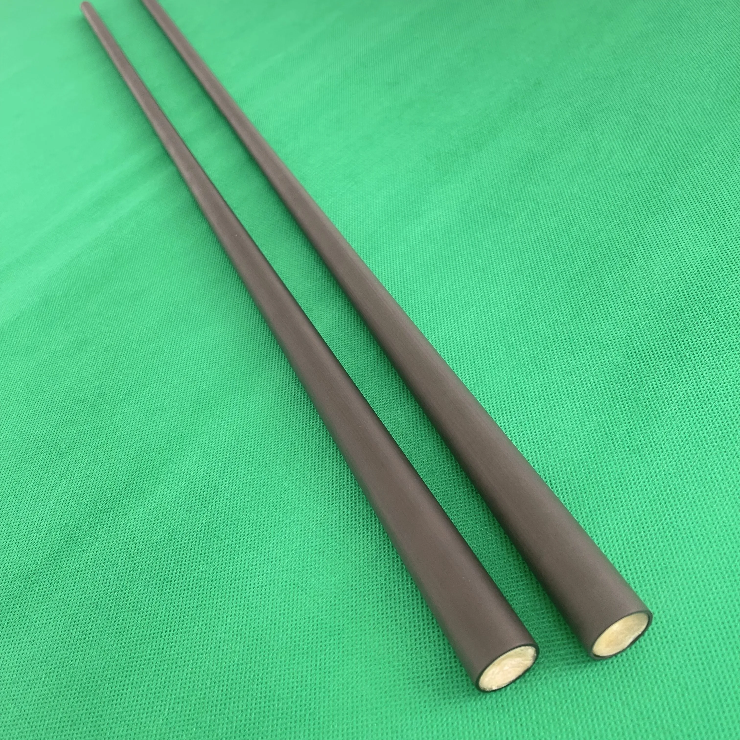Carbon Fiber Pool Cue Shaft 12.4mm /21.5mm Length 760mm Carbon Cue Shaft Filled With Foam