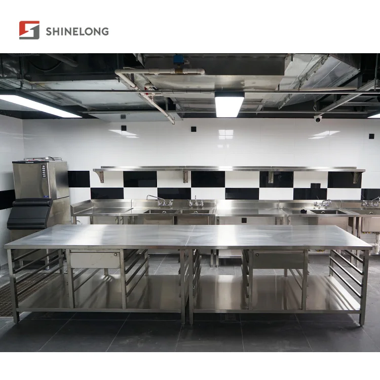 Shinelong Professional Kitchen Commercial Equipment Manufacturer Price of Restaurant Kitchen Equipment