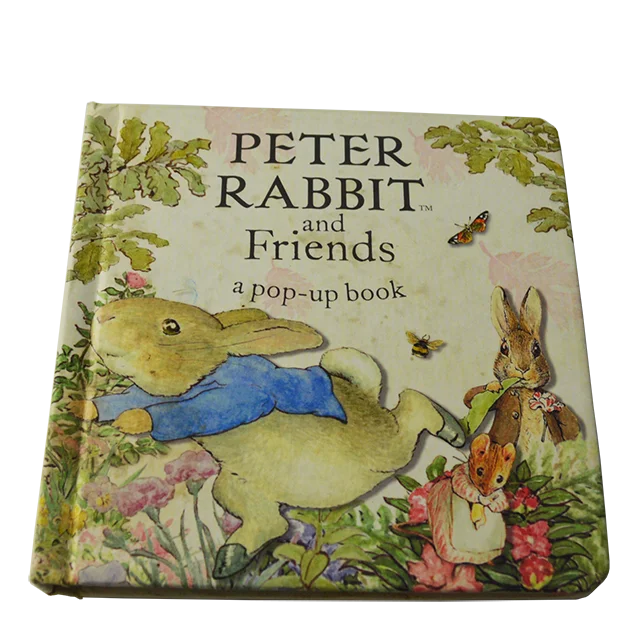 
custom cardboard 3D pop up book printing for children 