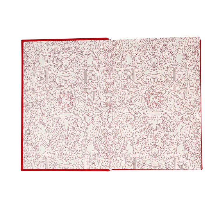 2023 New Products Custom Printing A5 Hardcover Linen Fabric Cover Blank Notebook Journals