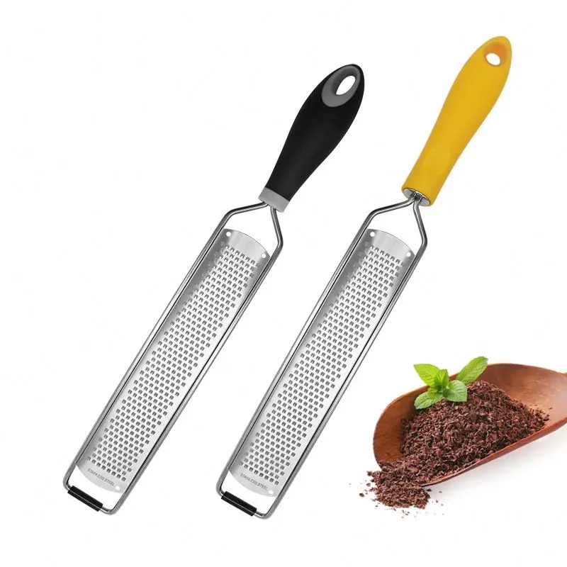 Lemon Zester Cheese Grater Vegetable Grater Fruits Vegetables Ginger Stainless Steel Grater