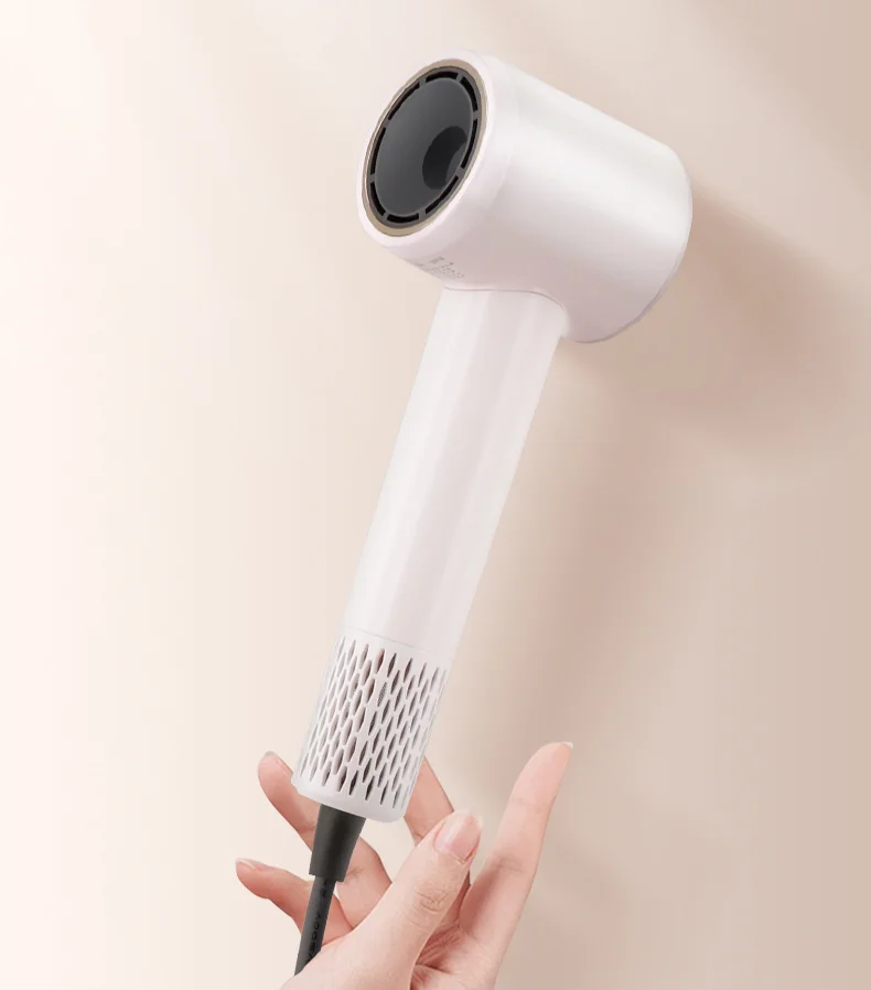 Smart Temperature Control System Silent Noise Reduction High Speed 110000RPM 1600W Hair Dryer With Wind Nose Ionic Function