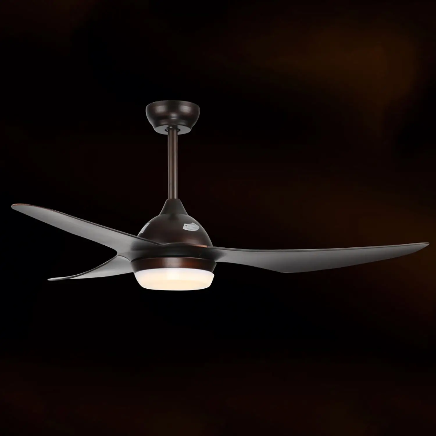 Retro Style Fan 52 Inch ABS Remote Ventilation Decorative Ceiling Fan Lights