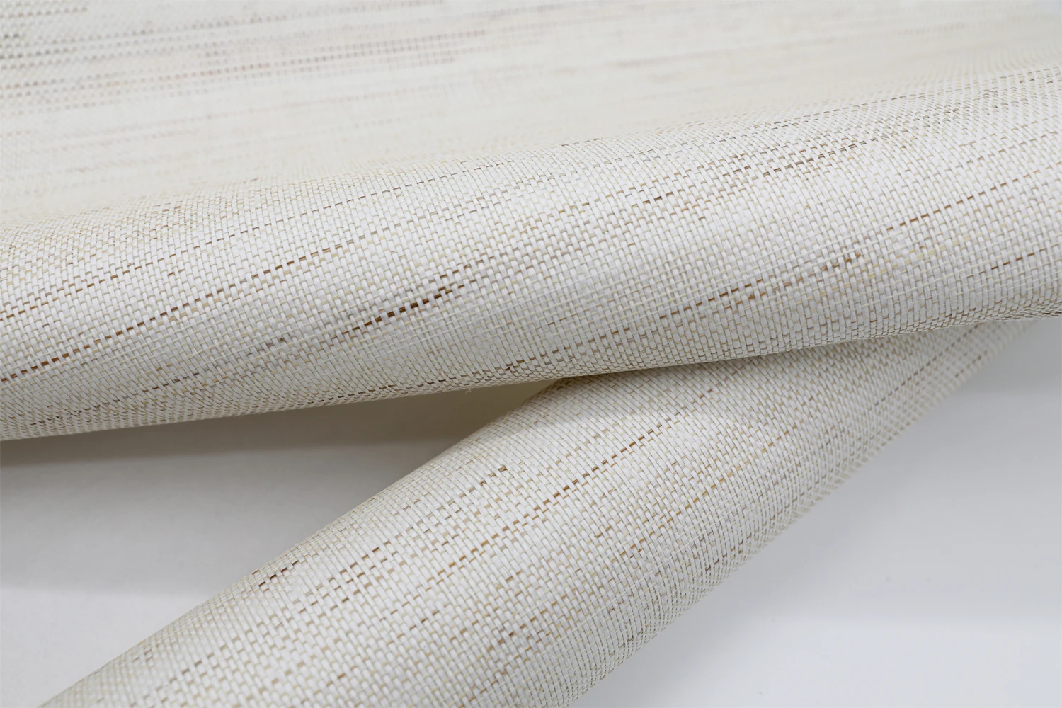 2023 MYWIND New Design Natural Material Grasscloth Ramie Fabric Wallpaper For Interior Wall Decoration