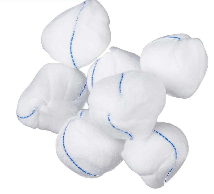 100% Cotton High Absorbent Medical Disposable Cotton Gauze Ball