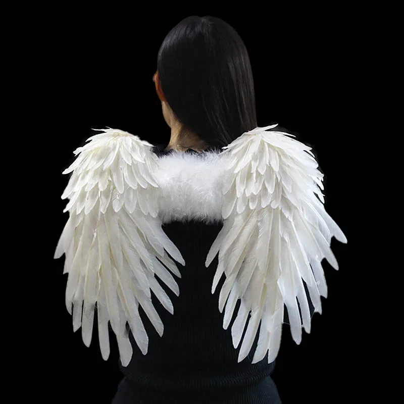 Big White Angel Wings Feather Angel Wings Butterfly Wings For Party Supplies