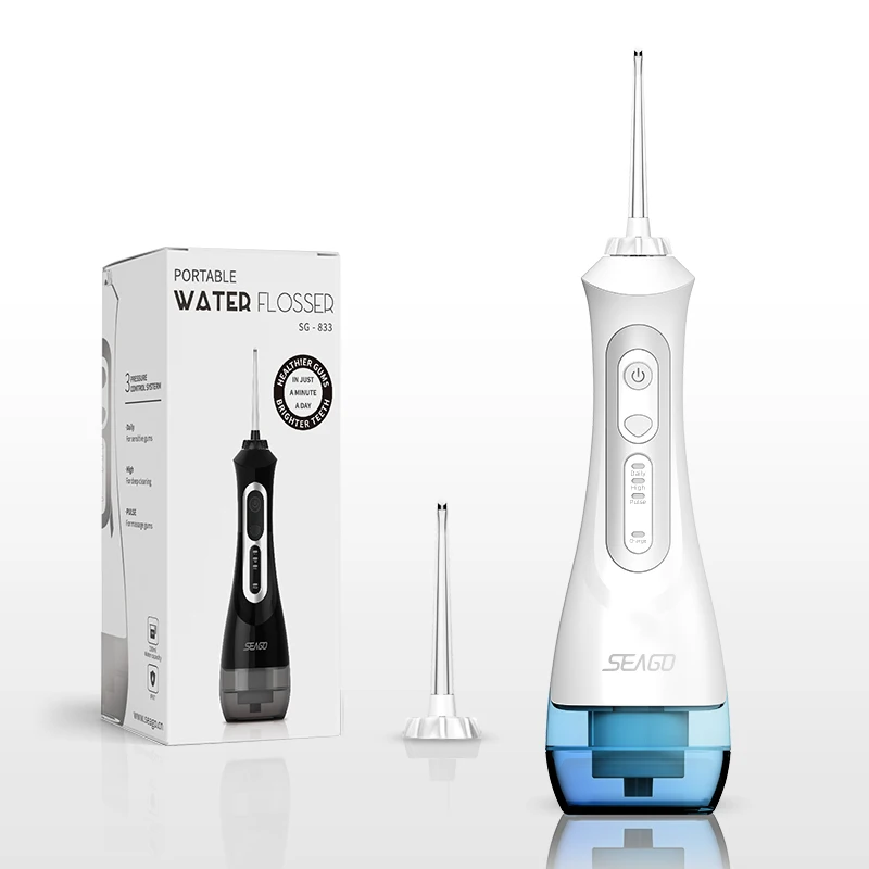  SEAGO SG833 оптовая продажа перезаряжаемые ирригатор для полости рта воды flosser Стоматологическая водяной