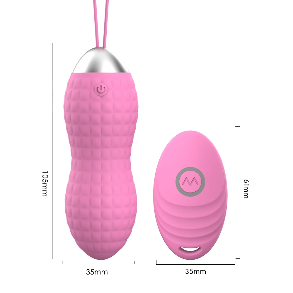 Bullet Vibrator Adult Sex Toys, Vagina Stimulator Vibrator with Remote Control Vibrating Ball for Women Sex