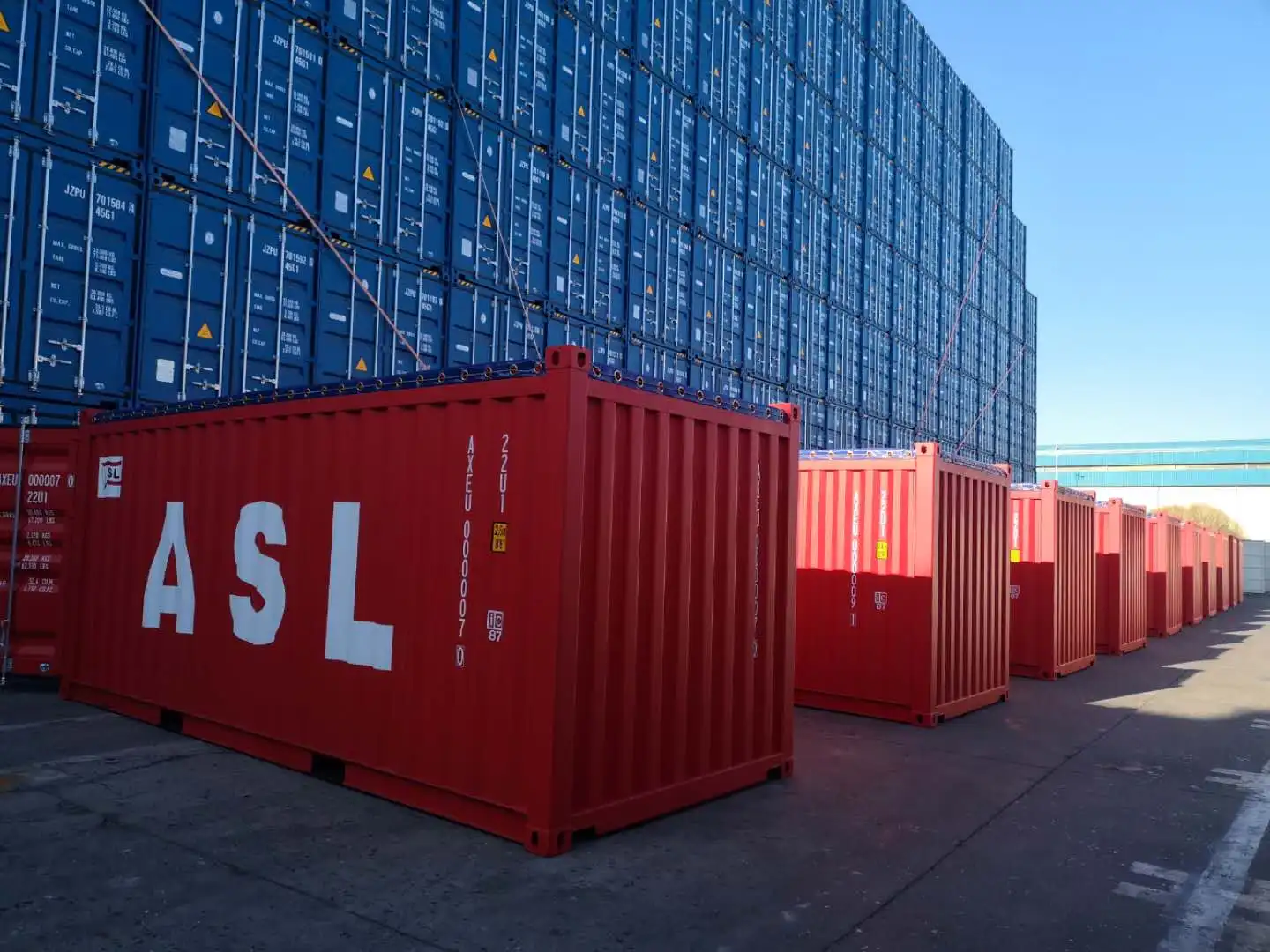 
20GP Soft Open Top container with tarpaulin 