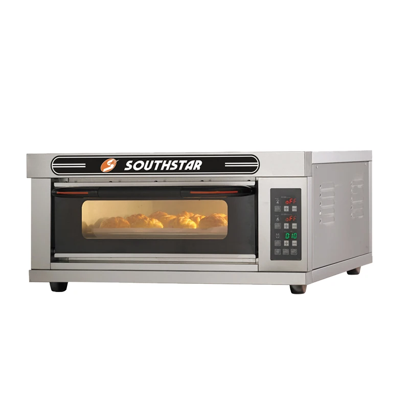 Oven china manufacturer direct sale low price portable glass door small electric commercial deck oven