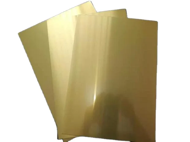 A4 Size Laser Engraving Aluminum Blank Metal Business Cards