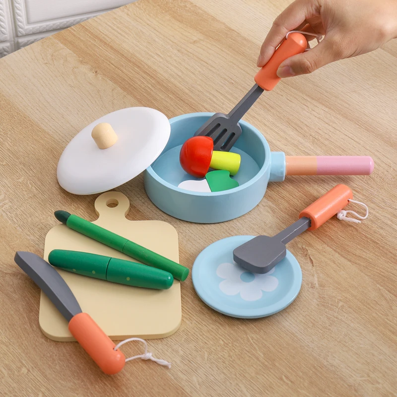 2024 New Product Simulation Refrigerator kitchen Role Pretend Play Montessori Educational Learning Toys For children Boys & Girl