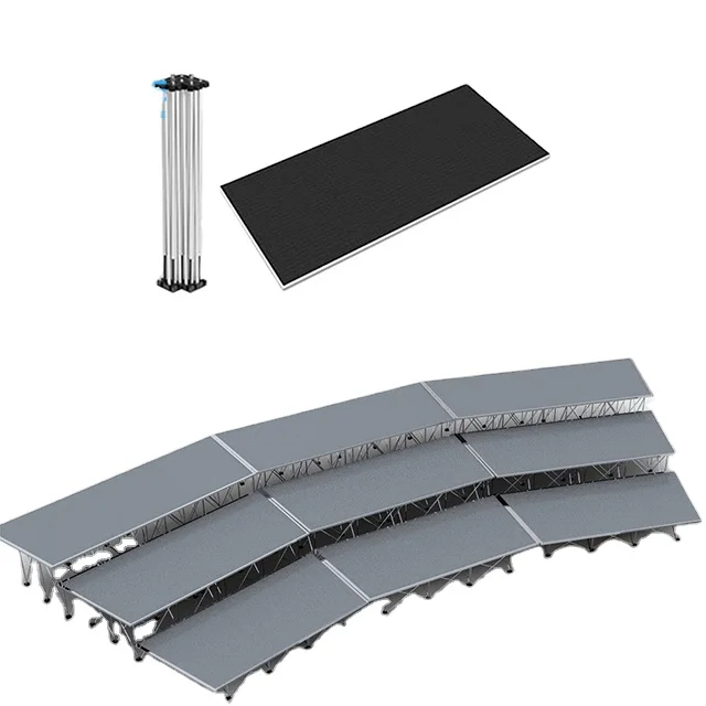 ACS Most Popular Fast Assemble Riser Stage Platform Performance Stage On Sale