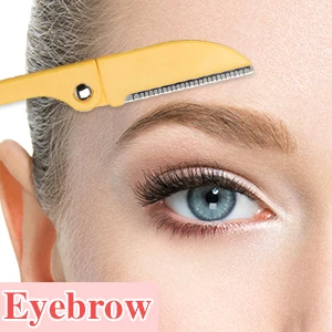 OEM Women Fold Eyebrow Razor Dermaplaning tool 1 Blade Makeup Tool Trimmer razor