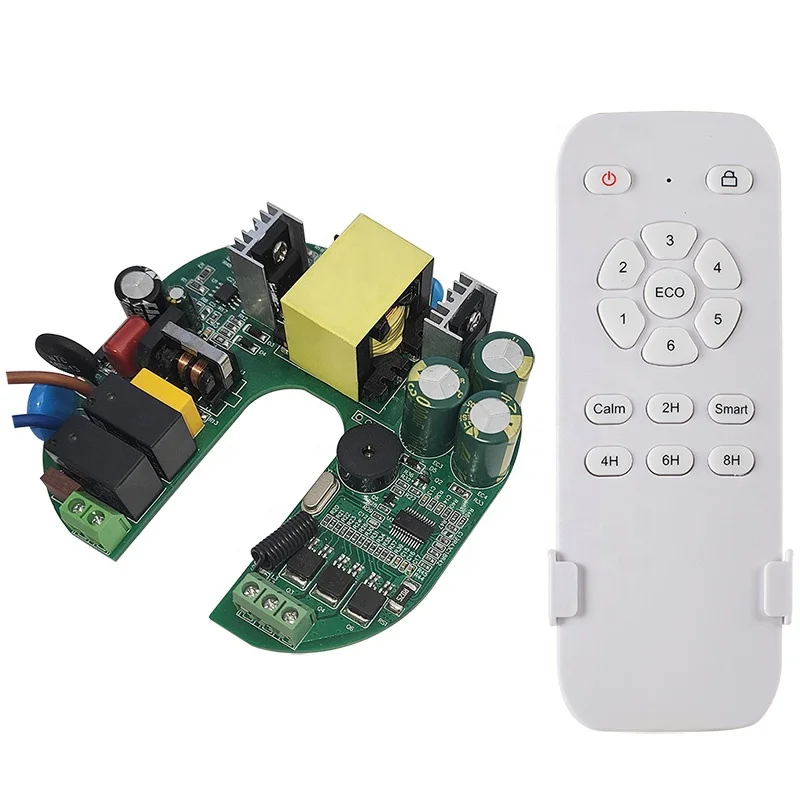 TECOTE 2023 New Product Manufacturer Direct Sales High PFC Speed Control RF 433MHz BLDC ceiling fan Controller