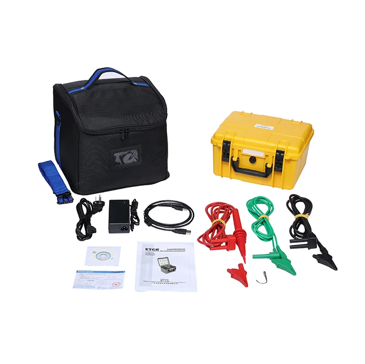 High Voltage Insulation Resistance Tester Meter with Data Storage Function 10KV 20Tohm 7mA