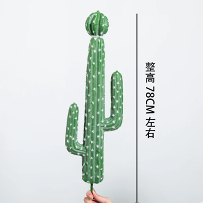 Xianzhu Potted Tropical False Green Plants Desert Scenery False Green Plants Decorative Simulation Cactus