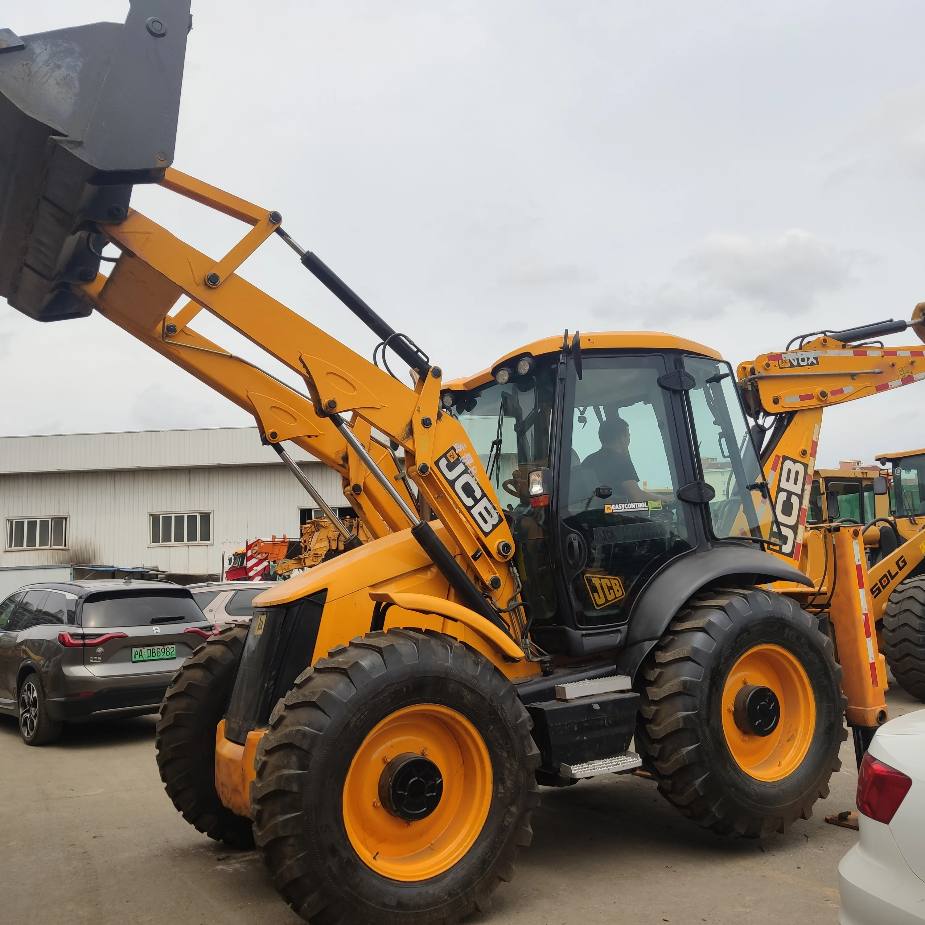 Cheap price used/second hand JCB 4CX 3CX 2CX original backhoe loader in high quality for sale