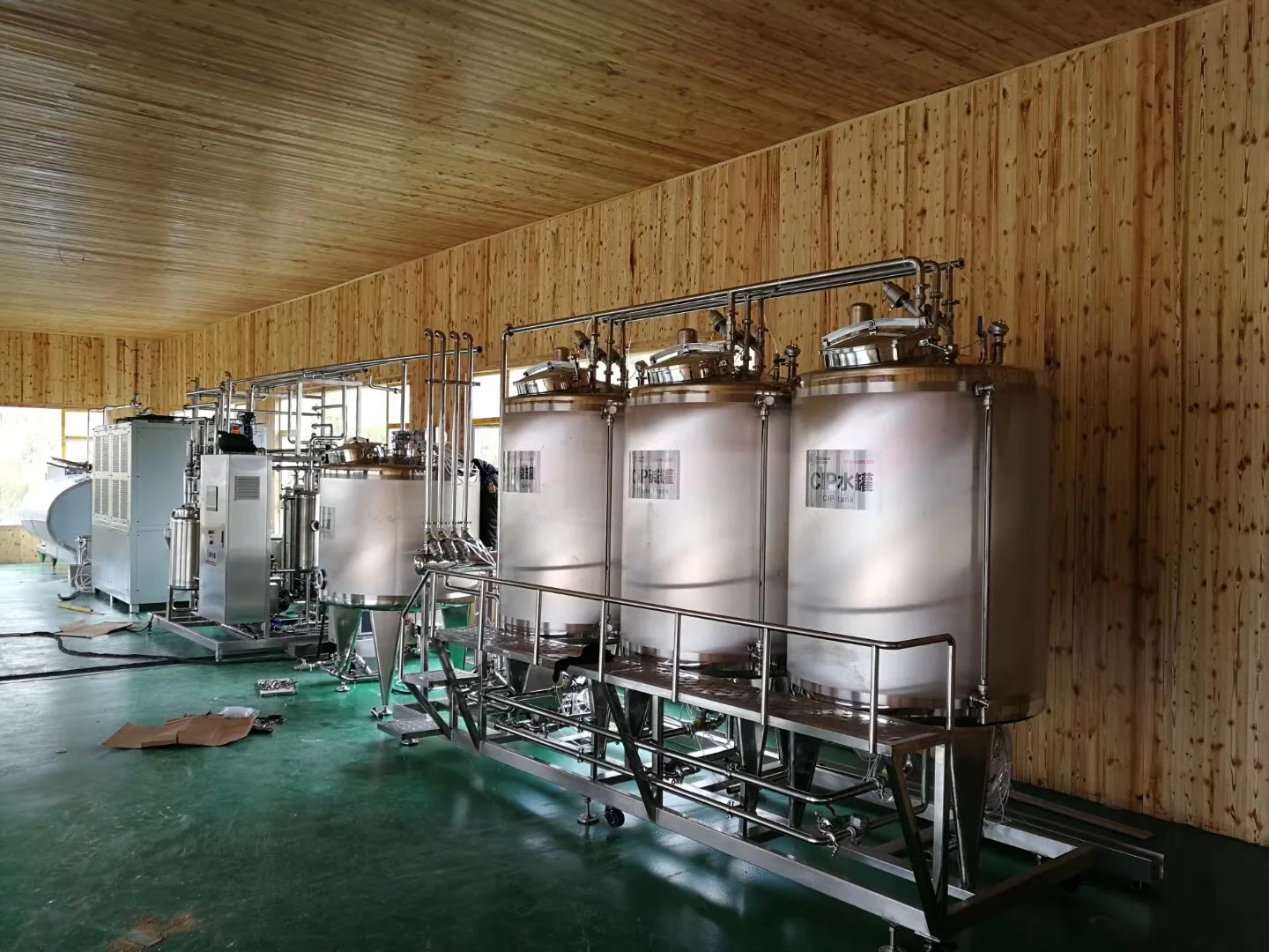 Dairy Processing Machinery/Milk Processing Line Turnkey Project