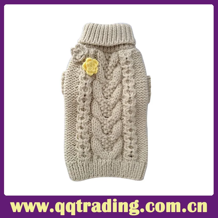 Wholesale High Quality Outdoor Pet Four-legged Cotton dog sweater crochet pattern Cold Prevention Clothing For Dog Clothes