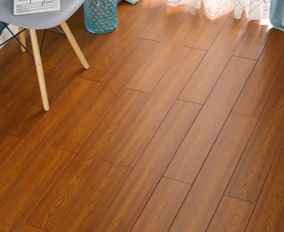 Wood Look Real Estate Plastic Vinyl Plank Flooring for Home Decoration Depot
