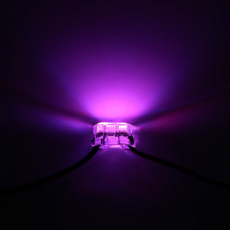 SHIJI Custom 20mm Diameter Transparent Cover Housing LED Pixel Light Sk6812 5050 RGBW