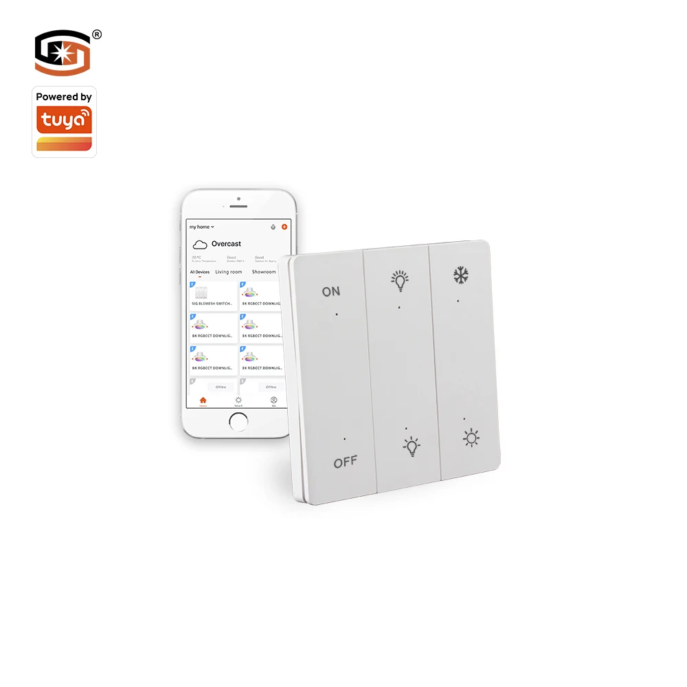 Сенсорный переключатель Sigemsh регулируемый настенный светильник с регулируемой яркостью и цветовой температурой 3