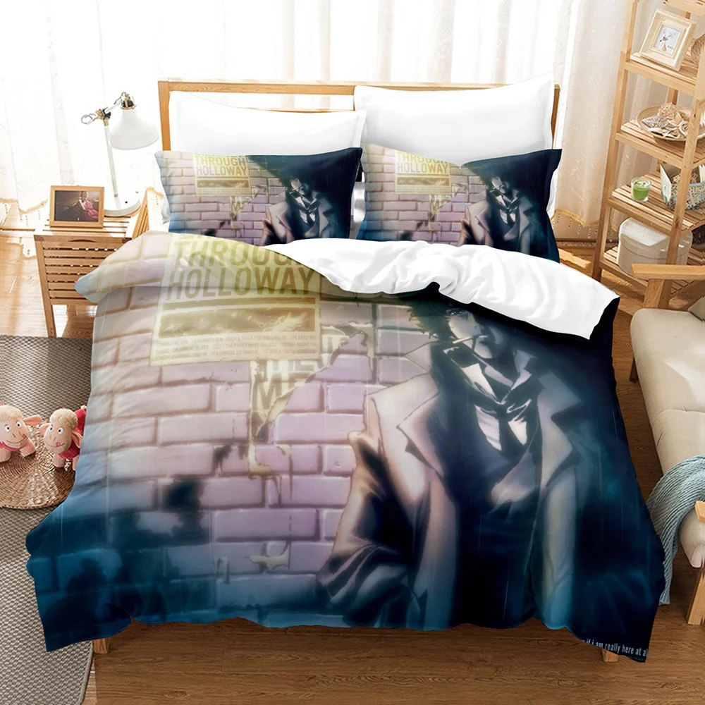 Custom Factory Price Fashion Design 3d Printed Cartoon Duvet Cover Set Kids Bedding Sets