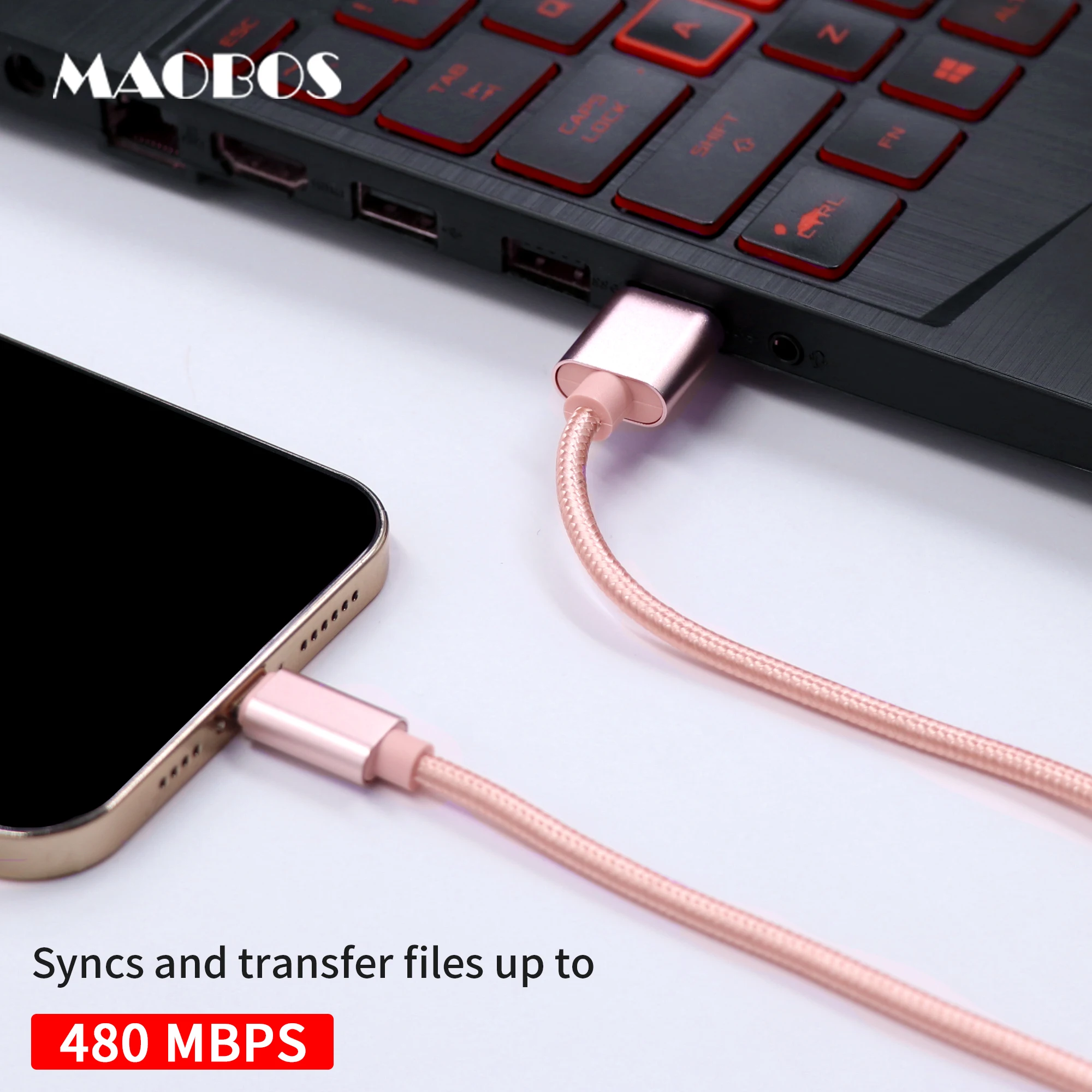 1m 2m 3m LED Magnetic 3 in1 Charger Cable High Quality Android USB 2.0 Fast Charging Nylon Micro USB Cable For iphone X Chargers