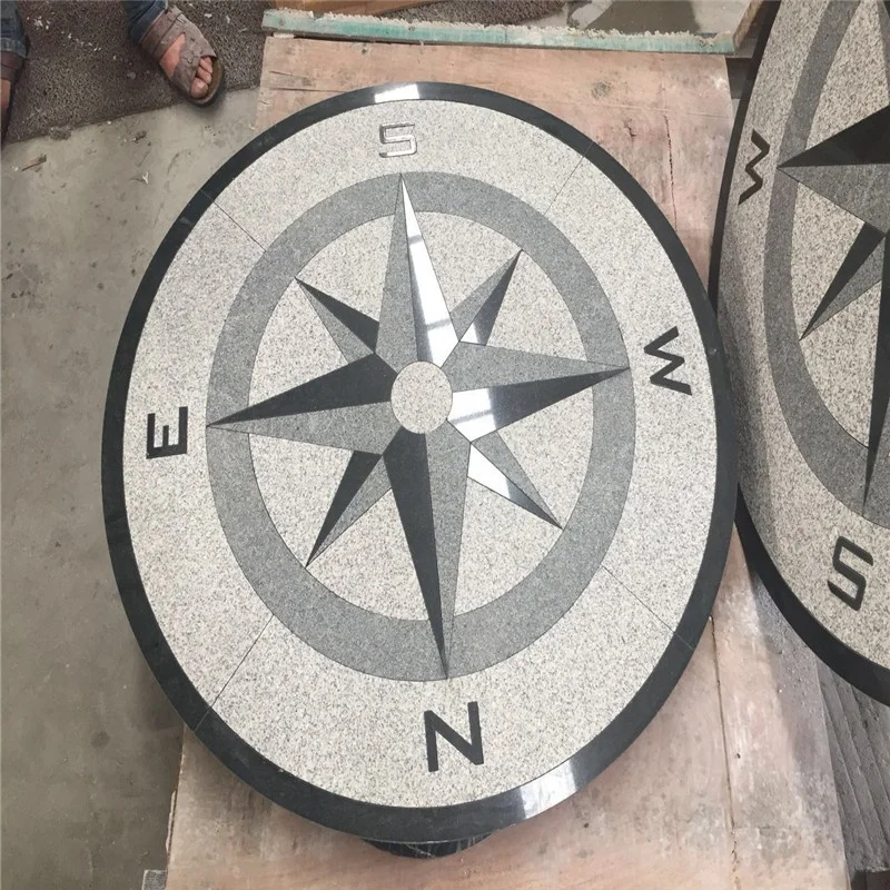 Natural Paving Stone Compass