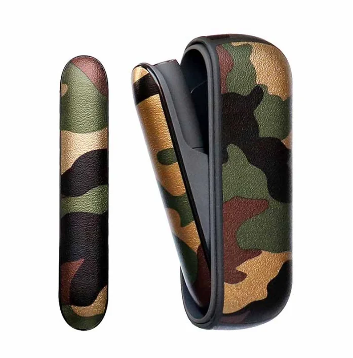
Russia hot sale PU/PC hard door cover for use with IQOS3.0 