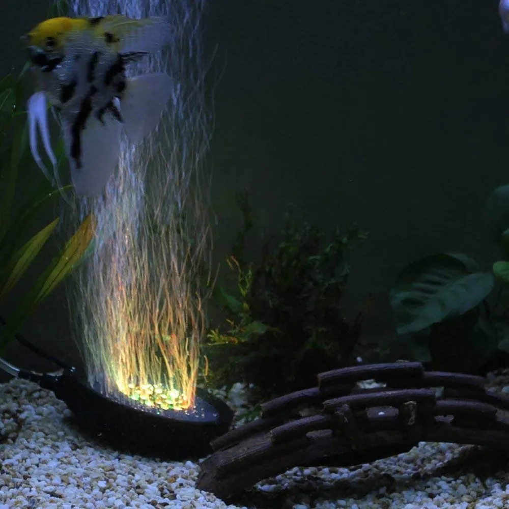 Submersible 6 LEDs Multi-colored Changing IP68 Led Underwater Light 12v Fish Tank Coral Reef Aquarium Light