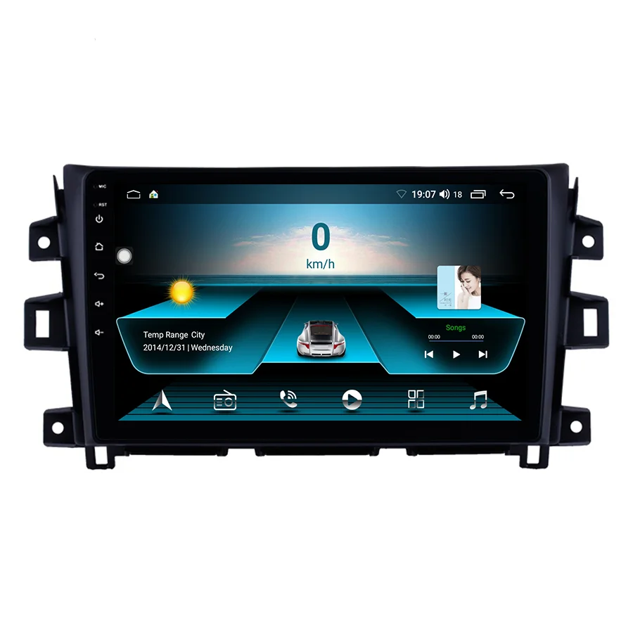 9 дюймов BT WIFI GPS навигация Автомобильное видео NP300 Android 10 автомобильное стерео аудио рамка для Nissan NAVARA Frontier NP300 2011-2016